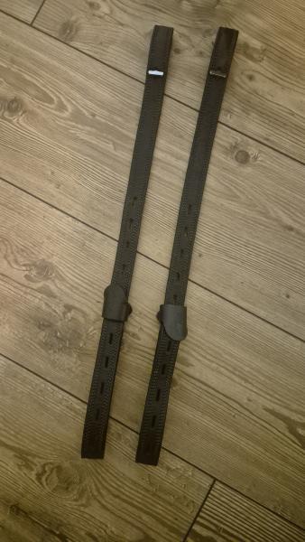 Barefoot® Steigbügelriemen 'Mono' - kurz braun, neuwertig